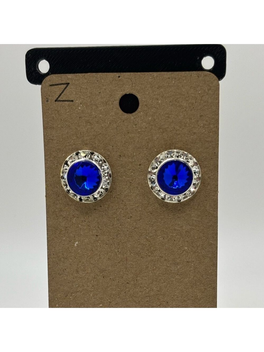 ✨5/$25✨ Elegant Silver and Blue Stud Earrings
